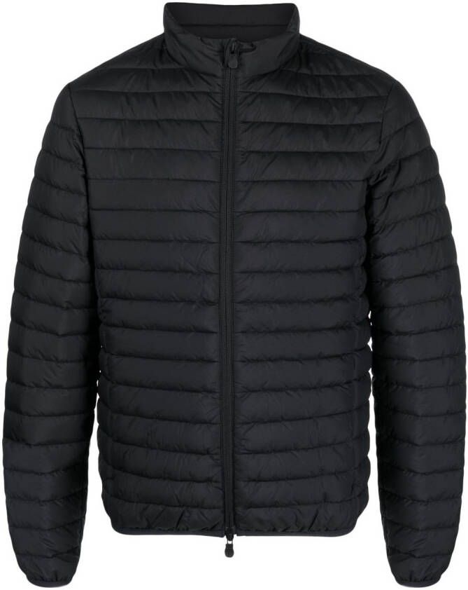 Save The Duck Jack met rits Zwart