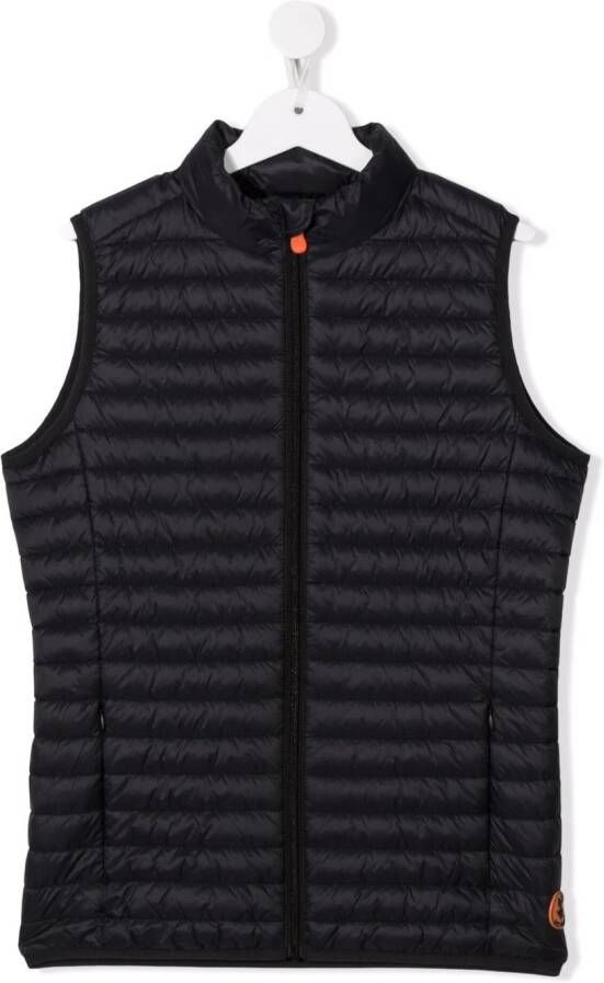 Save The Duck Kids Gewatteerde bodywarmer Zwart