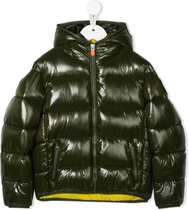 Save The Duck Kids Jas met capuchon Groen
