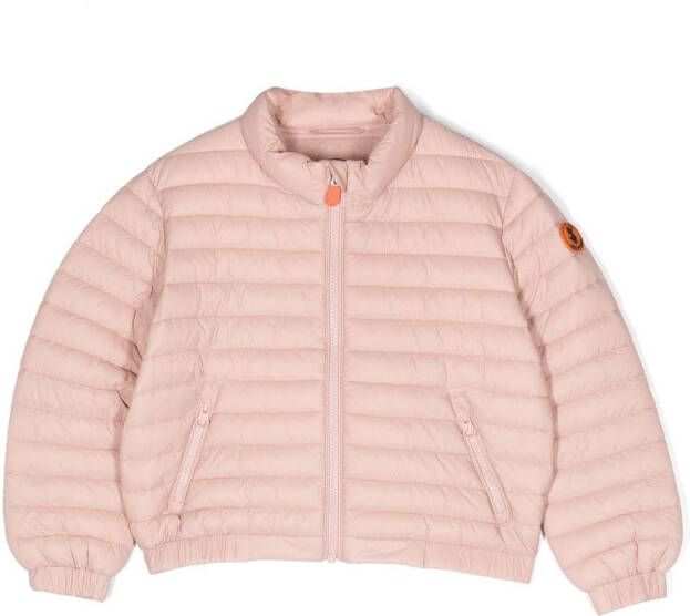 Save The Duck Kids Jack met logopatch Roze