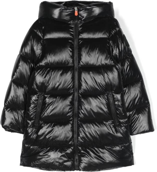 Save The Duck Kids Gewatteerd jack Zwart