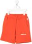 Save The Duck Kids Trainingsshorts met logoprint Oranje - Thumbnail 1