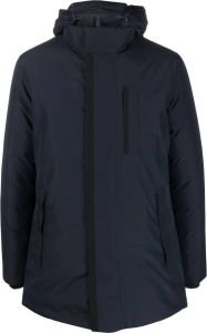 Save The Duck padded hooded jacket Blauw