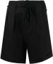 Scotch & Soda Shorts met gestrikte taille Zwart - Thumbnail 1