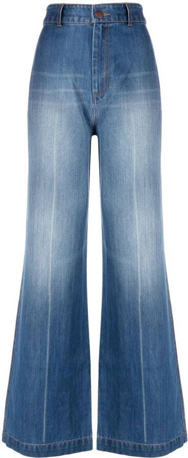 Sea Straight jeans Blauw