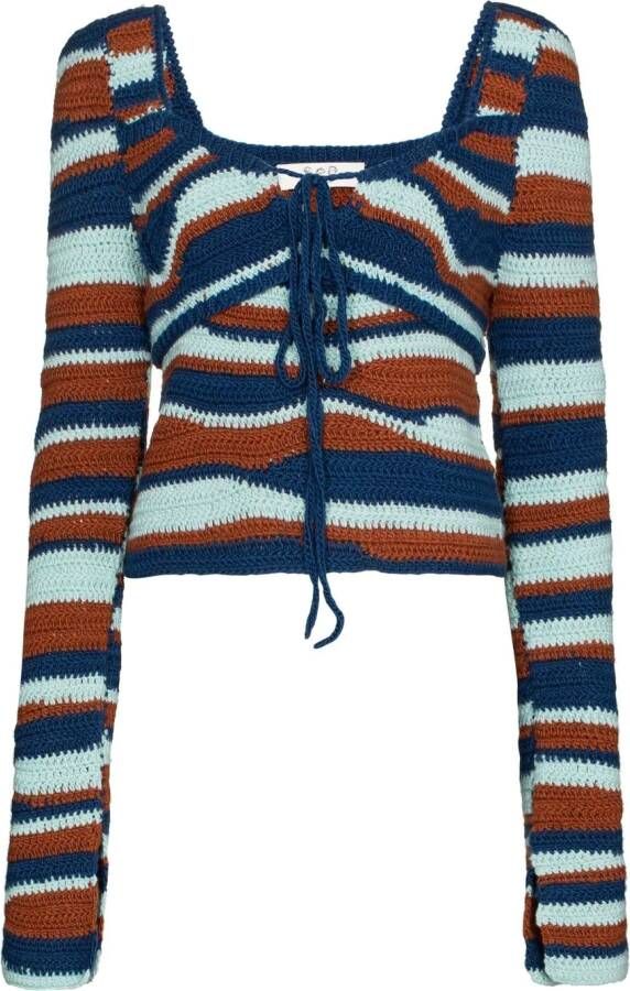 Sea Gehaakte trui Blauw