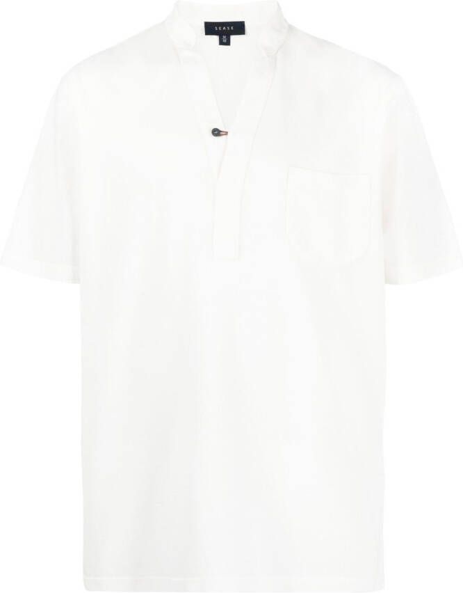 Sease Poloshirt met korte mouwen Wit