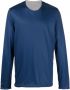 Sease T-shirt met lange mouwen Blauw - Thumbnail 1