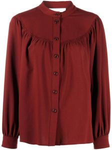 See by Chloé Button-up blouse Rood