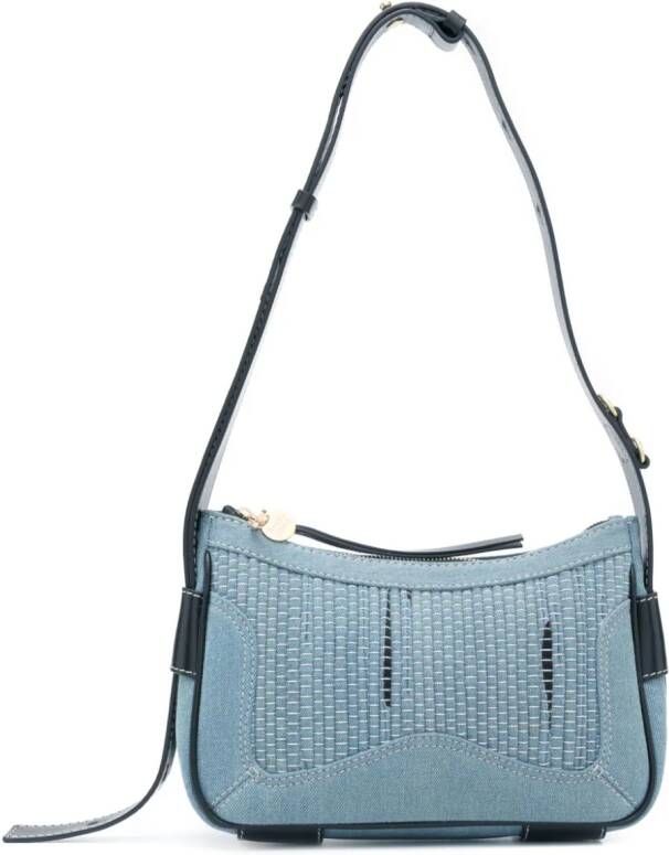 See by Chloé Hana denim schoudertas Blauw