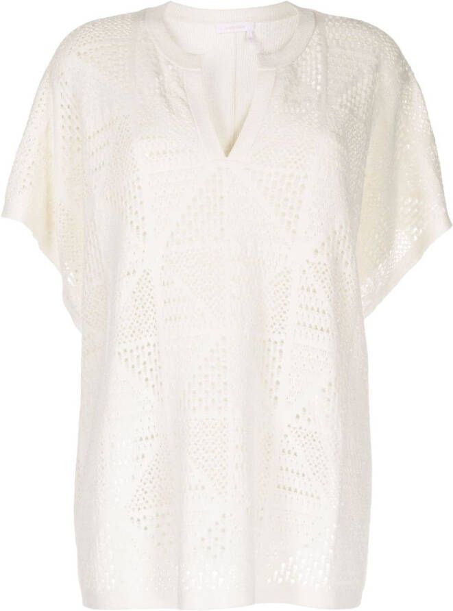 See by Chloé Jersey top Wit