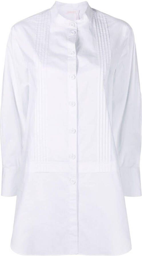 See by Chloé Lange blouse Wit