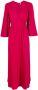 See by Chloé Geplooide maxi-jurk Roze - Thumbnail 1