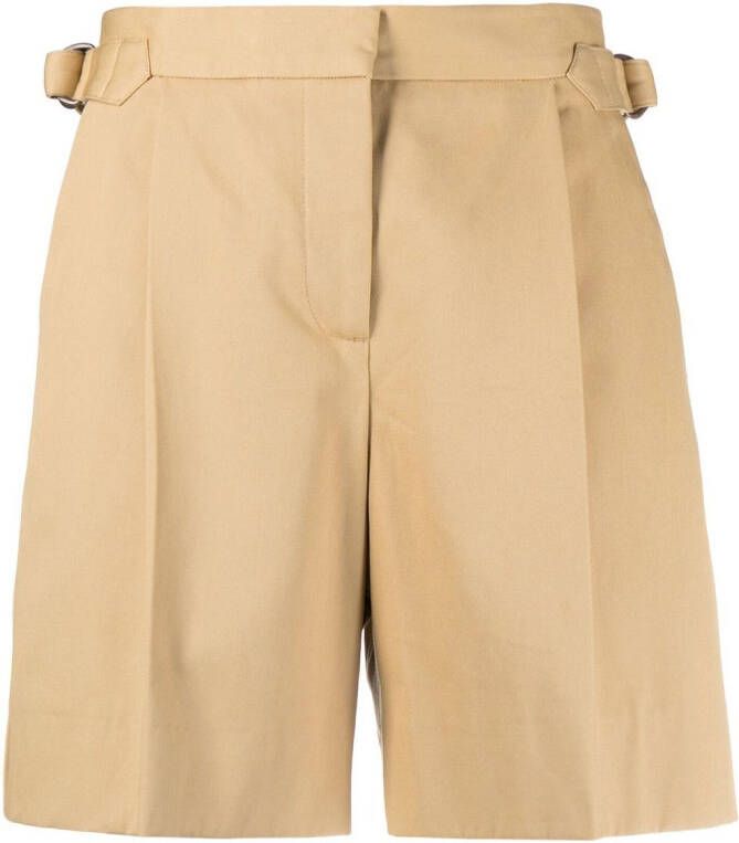 See by Chloé Geplooide shorts Beige