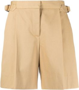 See by Chloé pleated tailored shorts Beige