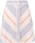See by Chloé Gestreepte mini-rok Roze - Thumbnail 1