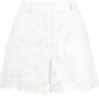 Self-Portrait High waist shorts Wit - Thumbnail 1