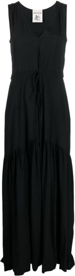 Semicouture Mouwloze jurk Zwart
