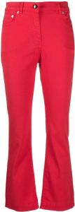 Semicouture Flared jeans Rood