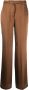 Semicouture High waist broek Bruin - Thumbnail 1