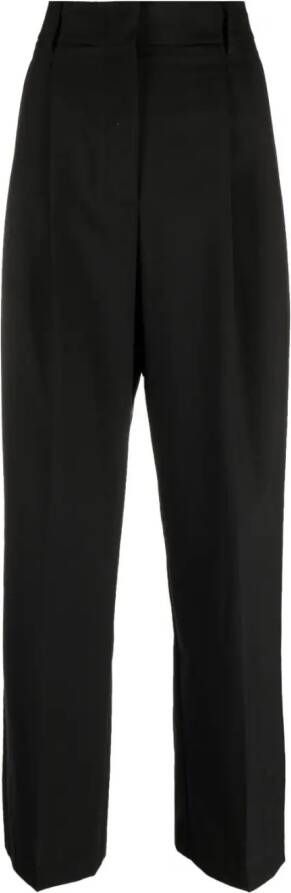 Semicouture Mid waist pantalon Zwart
