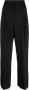 Semicouture Mid waist pantalon Zwart - Thumbnail 1