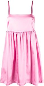 Semicouture Mouwloze mini-jurk Roze