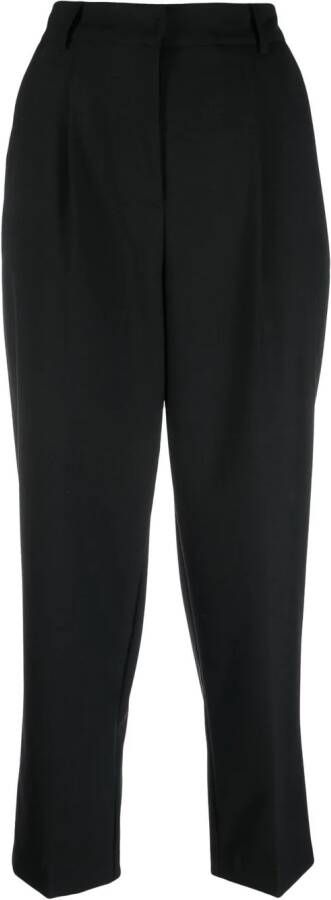 Semicouture Straight pantalon Zwart