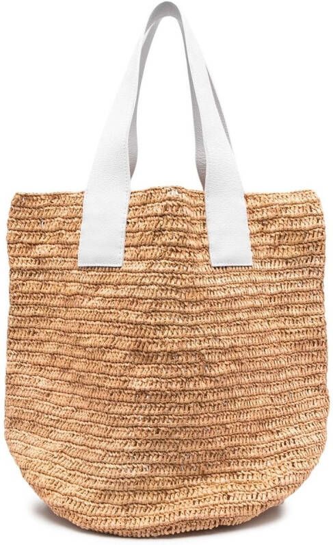 Sensi Studio Oversized shopper Beige