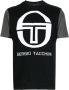 Sergio Tacchini T-shirt met logoprint Zwart - Thumbnail 1