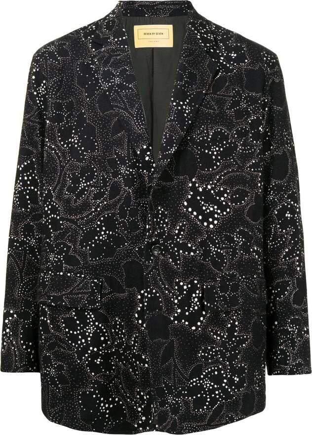 Seven By Seven Blazer met enkele rij knopen Blauw