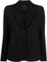 Seventy Blazer met enkele rij knopen Zwart - Thumbnail 1