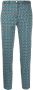 Seventy Broek met bloemenprint Blauw - Thumbnail 1