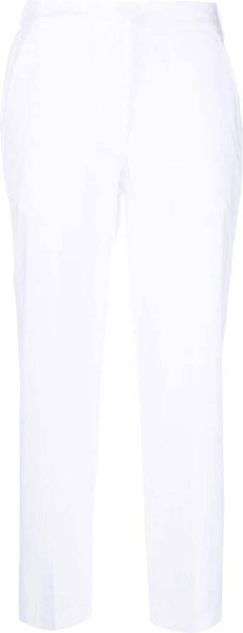 Seventy Chino met elastische taille Wit