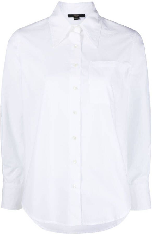 Seventy Katoenen blouse Wit