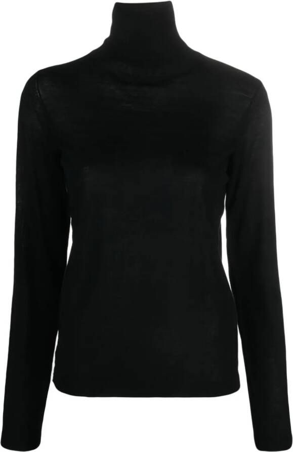 Seventy Wollen coltrui Zwart