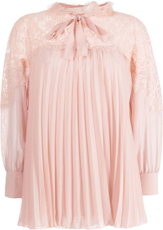 SHIATZY CHEN Geplooide blouse Roze