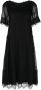 SHIATZY CHEN Midi-jurk met kant Zwart - Thumbnail 1