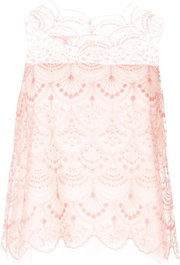 SHIATZY CHEN Mouwloze blouse Roze