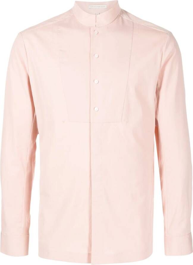 SHIATZY CHEN Overhemd met ronde opstaande kraag Roze