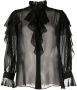 SHIATZY CHEN Zijden blouse Zwart - Thumbnail 1