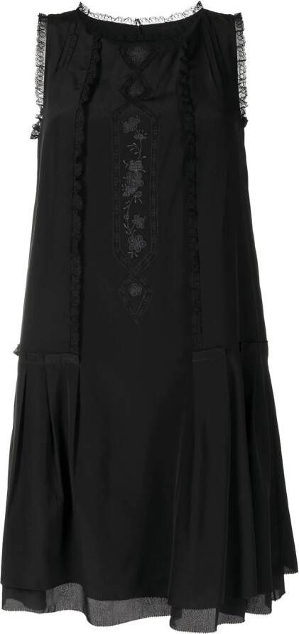 SHIATZY CHEN Zijden jurk Zwart