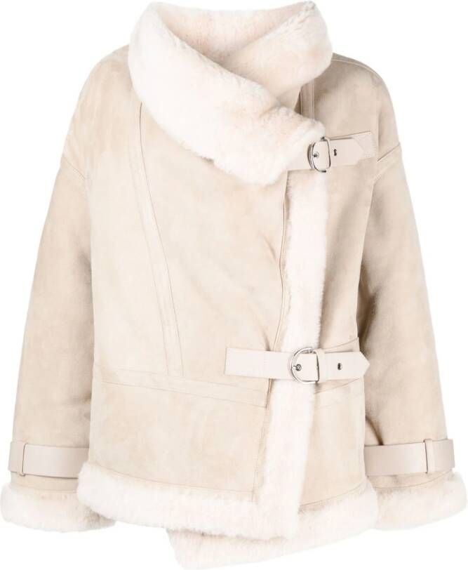 Shoreditch Ski Club Darling suède jack Beige