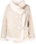 Shoreditch Ski Club Darling suède jack Beige - Thumbnail 1