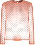 SIEDRES Doorzichtige blouse Oranje - Thumbnail 1