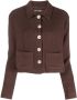 SIEDRES Gebreid vest Bruin - Thumbnail 1