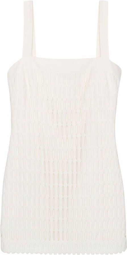 Simkhai Mini-jurk van katoen Wit