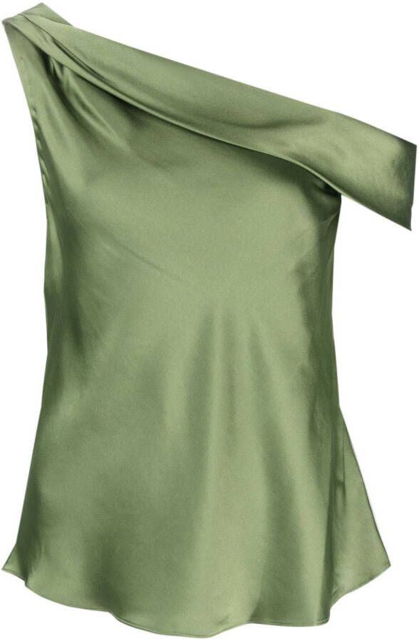 Simkhai Asymmetrische blouse Groen