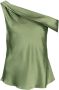 Simkhai Asymmetrische blouse Groen - Thumbnail 1