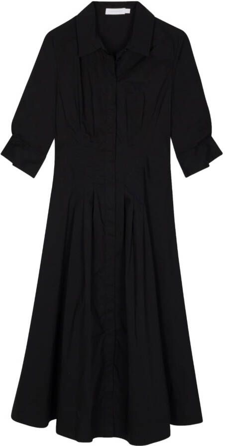 Simkhai Blousejurk met ruche Zwart